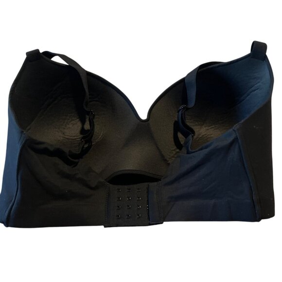 Soma Enbliss Wireless Black Bra 38DDD Nylon Spandex - Picture 3 of 4